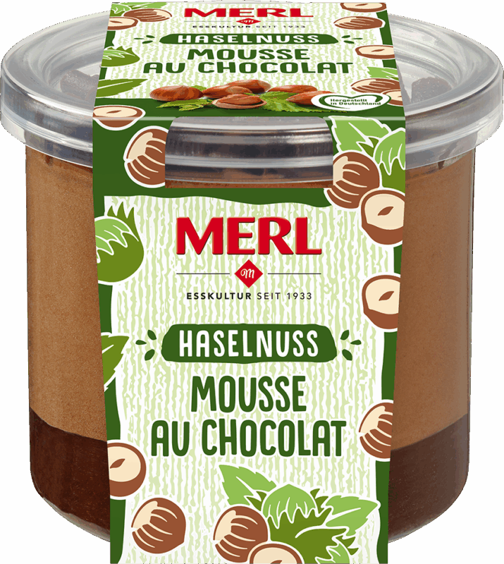 MERL Mousse au Chocolat Haselnuss