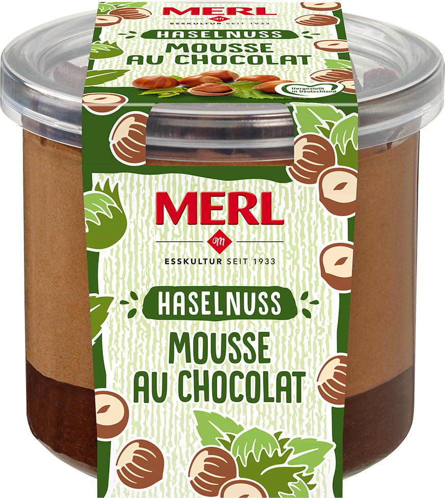 MERL Mousse au Chocolat Haselnuss