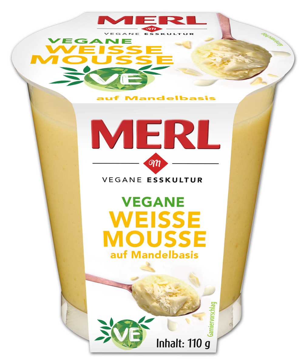 MERL Vegane Weisse Mousse