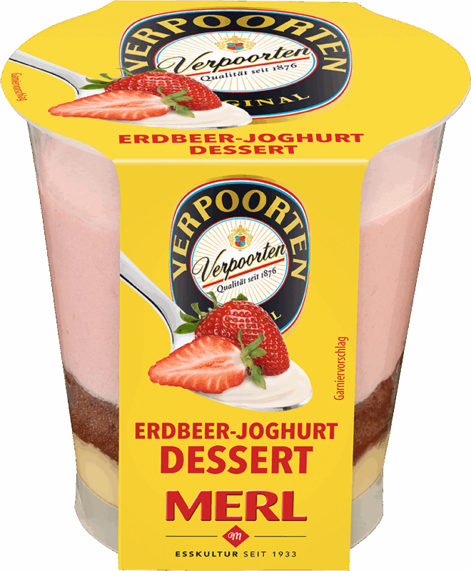 MERL Verpoorten Erdbeer-Joghurt-Dessert