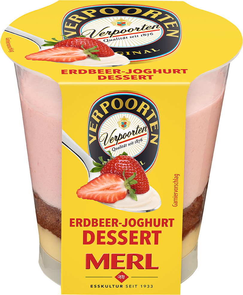 MERL Verpoorten Erdbeer-Joghurt-Dessert